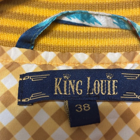 KING LOUIE Netherlands Checkered Bomber Jacket - Picture 5 of 10